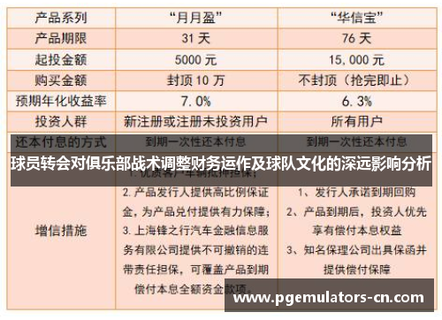 球员转会对俱乐部战术调整财务运作及球队文化的深远影响分析 球员转会对俱乐部战术调整财务运作及球队文化的深远影响分析